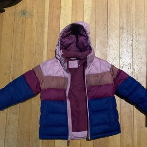 Little kids size 8 L.L Bean puffer coat.